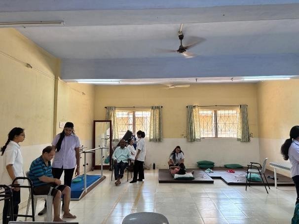 Electrotherapy laboratory